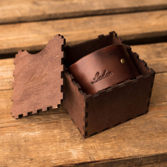 Odinė apyrankė Grand | Rudos spalvos