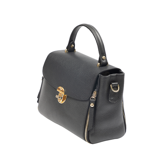 Odinė Crossbody stiliaus rankinė per petį